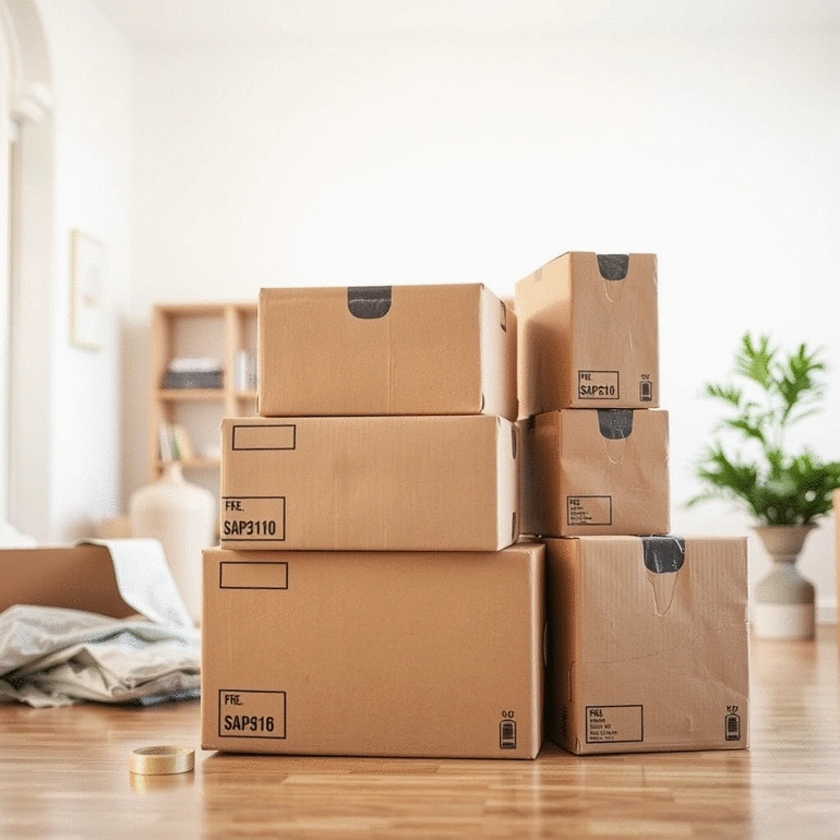 benefits of using second-hand boxes for moving