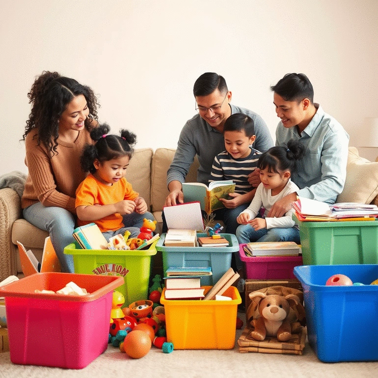 Getting Kids Involved in Decluttering