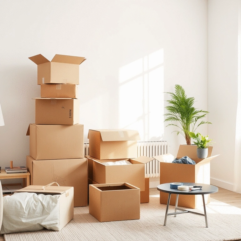 step-by-step guide to decluttering during a move