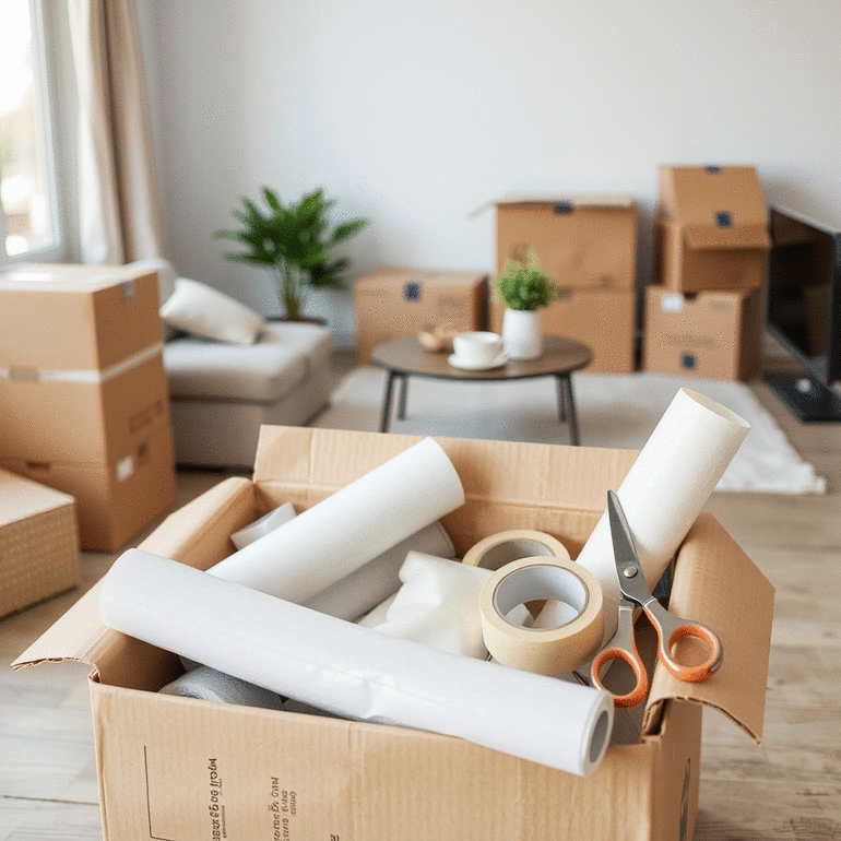 First Packing Tips for Moving