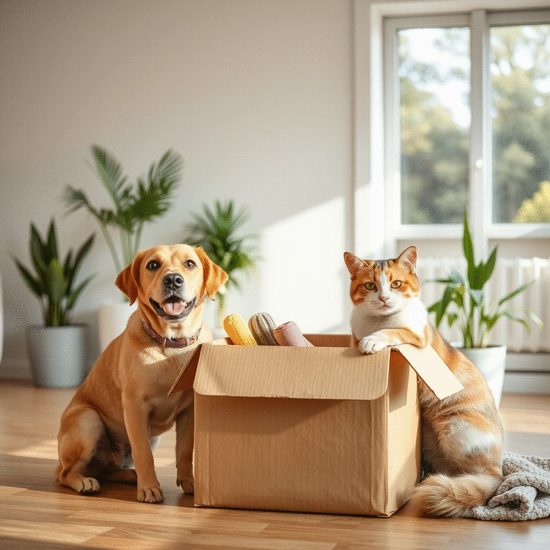 packing tips for moving with pets in Wollongong