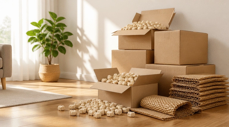 Choosing Biodegradable Packing for Moves
