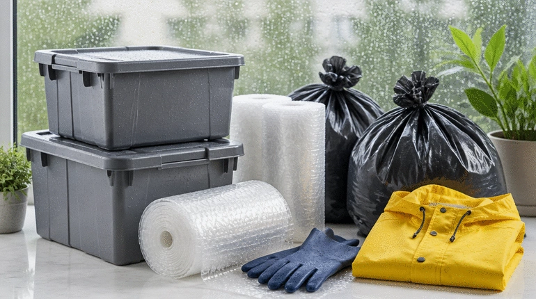 Rainy Day Moving Essentials