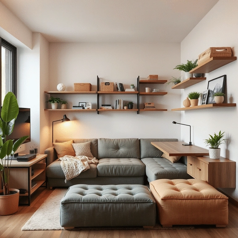 creative packing solutions for small apartments